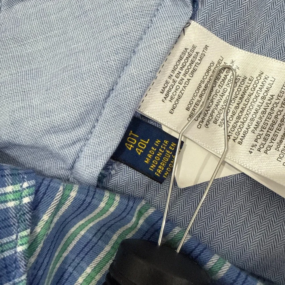 Polo Ralph Lauren Men's Stretch Classic Fit Plaid‎ Shorts Size 40